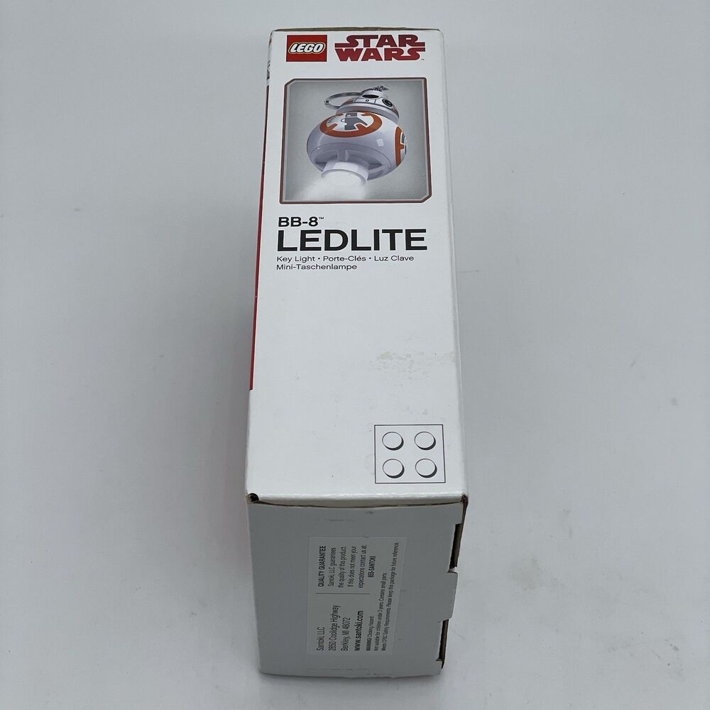 LEGO Star Wars BB-8 LEDLITE Keychain Light New In Box - Picture 13 of 13